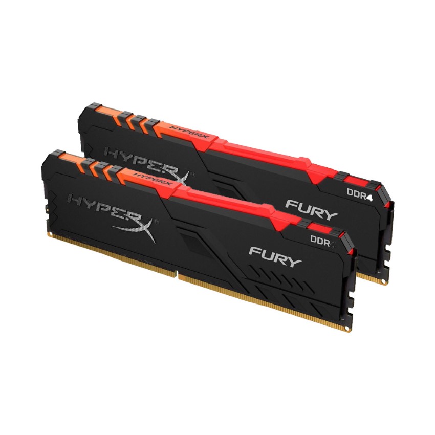 Ram Desktop Kingston HyperX Fury RBG (HX432C16FB3AK2/16 ) 16GB (2x8GB) DDR4 3200Mhz