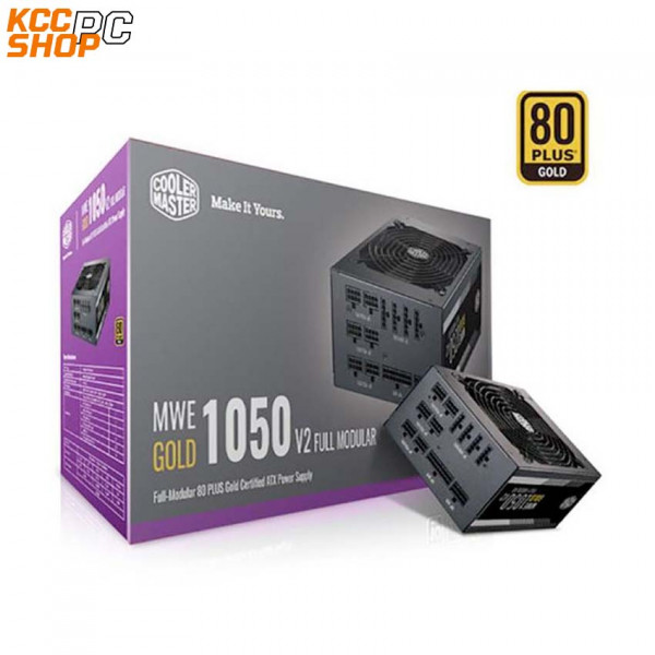 Nguồn Cooler Master MWE GOLD 1050 - V2 1050W   (80 Plus Gold/Màu Đen/Full Modular) 