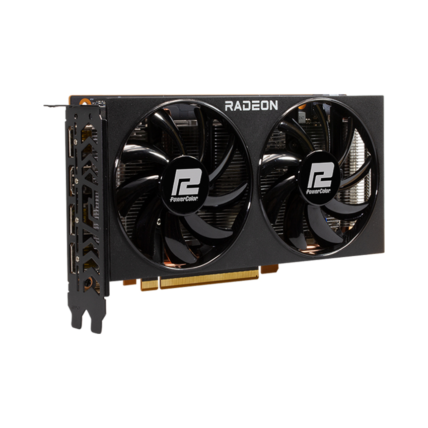 Card màn hình POWERCOLOR Fighter RX 6600 8GB (8GB GDDR6, 128-bit, HDMI+DP, 1x8-pin)