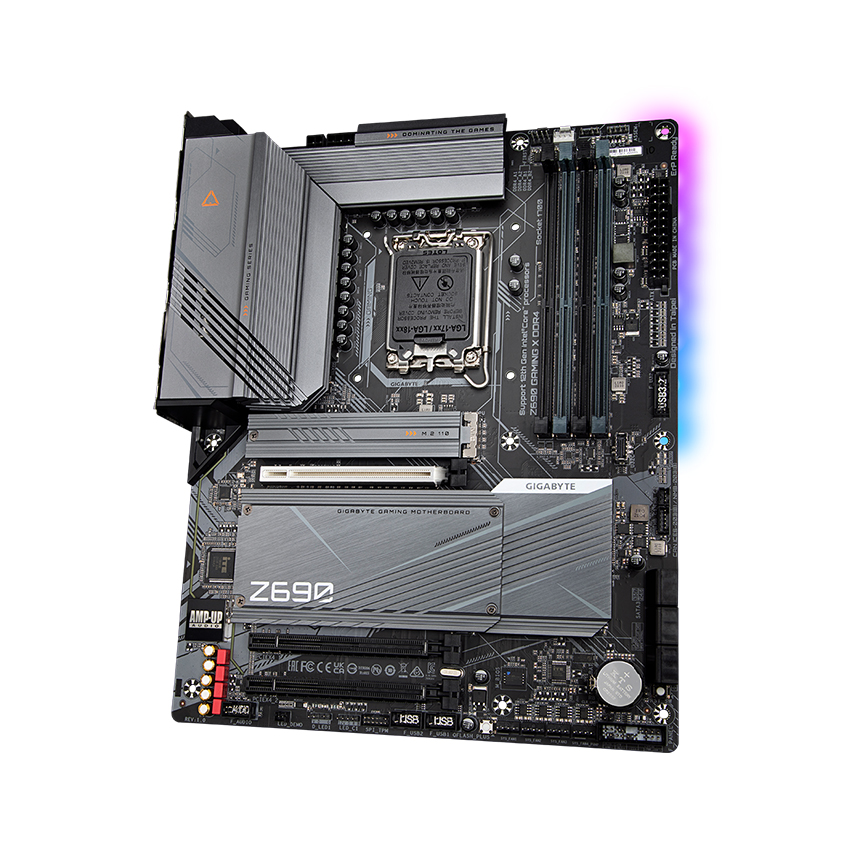 Mainboard Gigabyte Z690 GAMING X (Intel Z690, Socket 1700, ATX, 4 khe Ram DDR4)