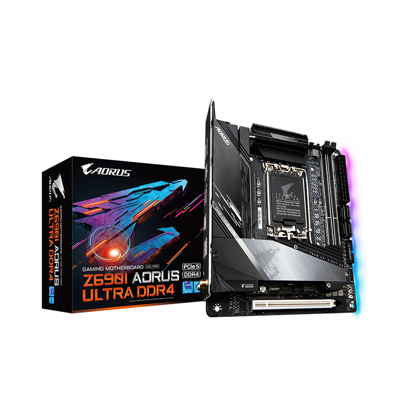 Mainboard Gigabyte Z690I ULTRA (Intel Z690, Socket 1700, ATX, 2 khe Ram DDR4)