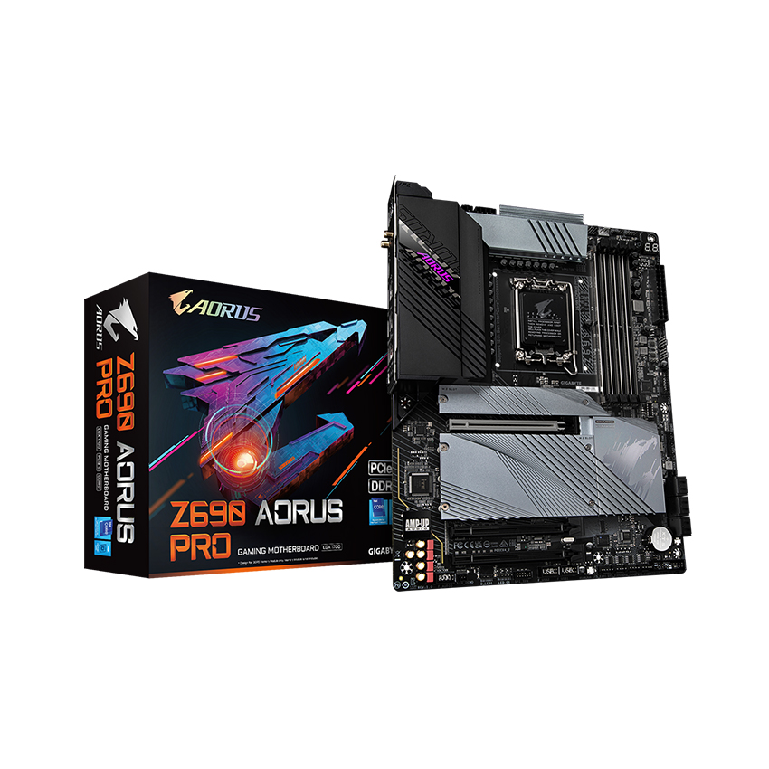 Mainboard Gigabyte Z690 AORUS PRO (Intel Z690, Socket 1700, ATX, 4 khe Ram DDR5)