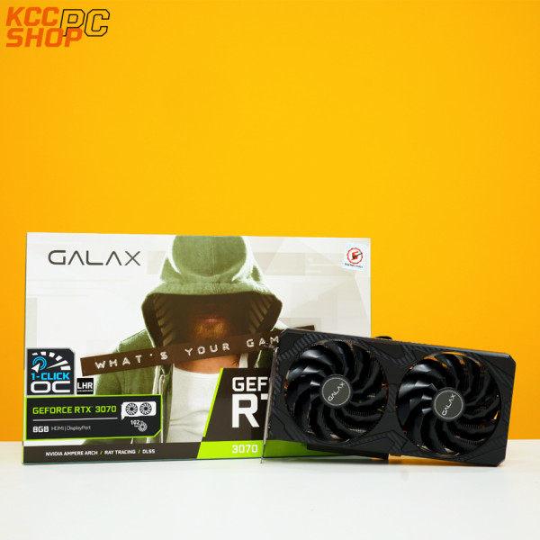  VGA GALAX GeForce RTX 3070 (1-Click OC) LHR