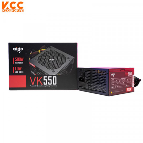 Nguồn máy tính AIGO VK550 - 500W (Màu Đen)