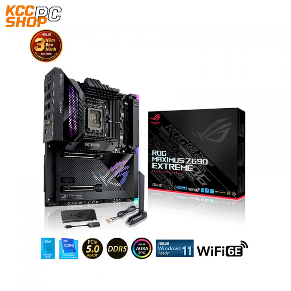 Mainboard ASUS ROG MAXIMUS Z690 EXTREME (Intel Z690, Socket 1700, ATX, 4 khe RAM DDR5)