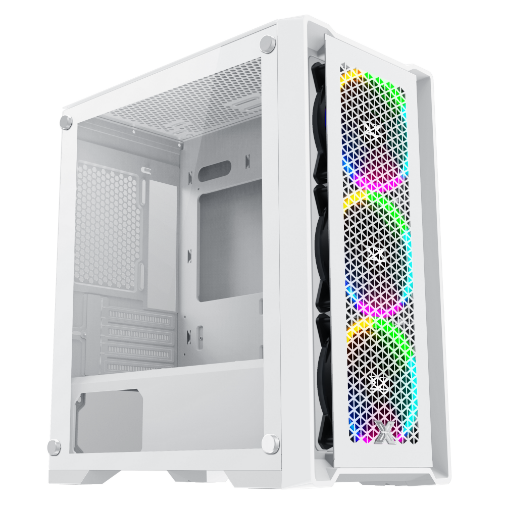 Vỏ Máy Tính XIGMATEK LUX M ARTIC 3FR (EN48267) - PREMIUM GAMING M-ATX, KÈM 03 FAN XIGMATEK X20RF