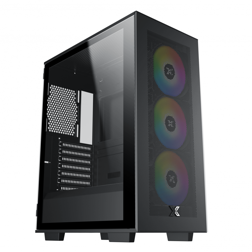 Vỏ Máy Tính XIGMATEK LUX E 3FX (EN47802) - PREMIUM GAMING ATX, KÈM 03 FAN XIGMATEK X22ARGB