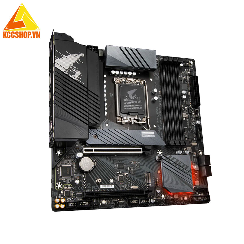 Mainboard Gigabyte B660M AORUS PRO (Intel B660, Socket 1700, m-ATX, 4 khe RAM DDR4)