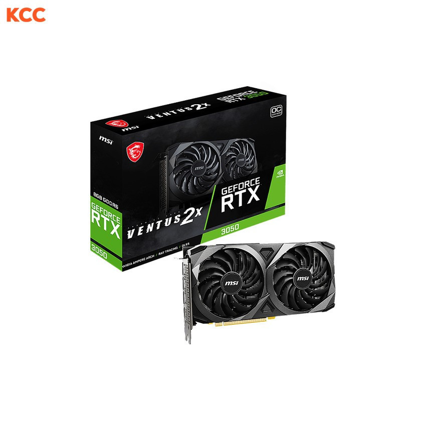 Card màn hình MSI RTX 3050 VENTUS 2X 8G OC