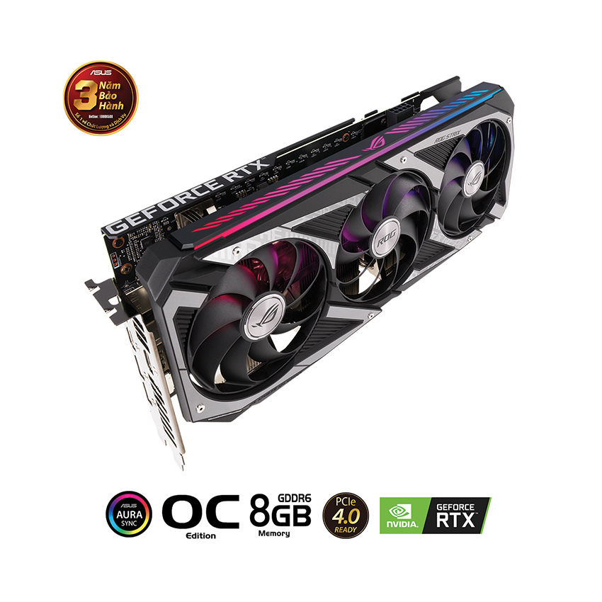 Card màn hình Asus ROG-STRIX-RTX 3050-O8G-GAMING