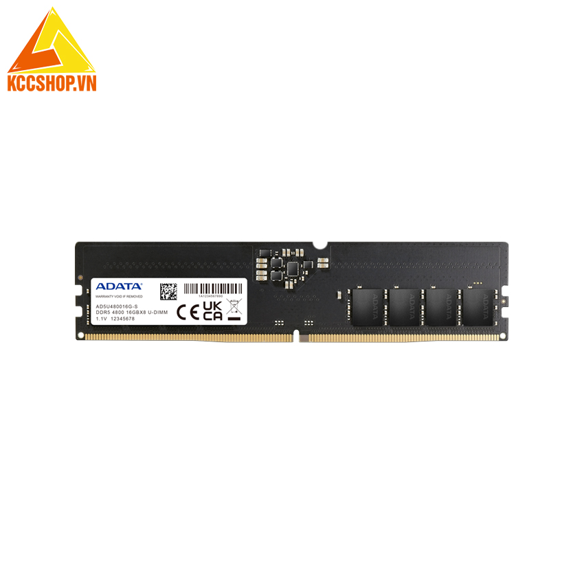 Ram ADATA 16GB (1x16GB) DDR5 4800Mhz (AD5U480016G-S)
