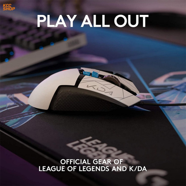Chuột Logitech G502 Hero KDA (USB/RGB/Đen trắng)