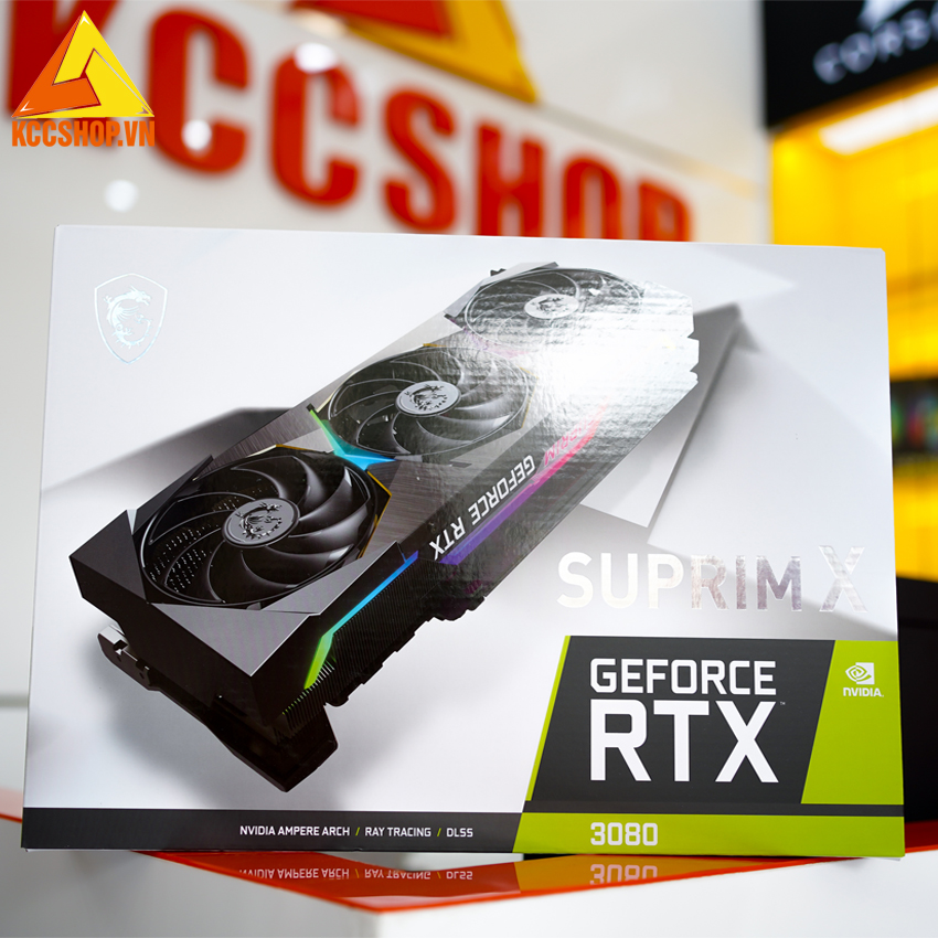 Card Màn Hình MSI RTX 3080 SUPRIM X 12G (LHR)