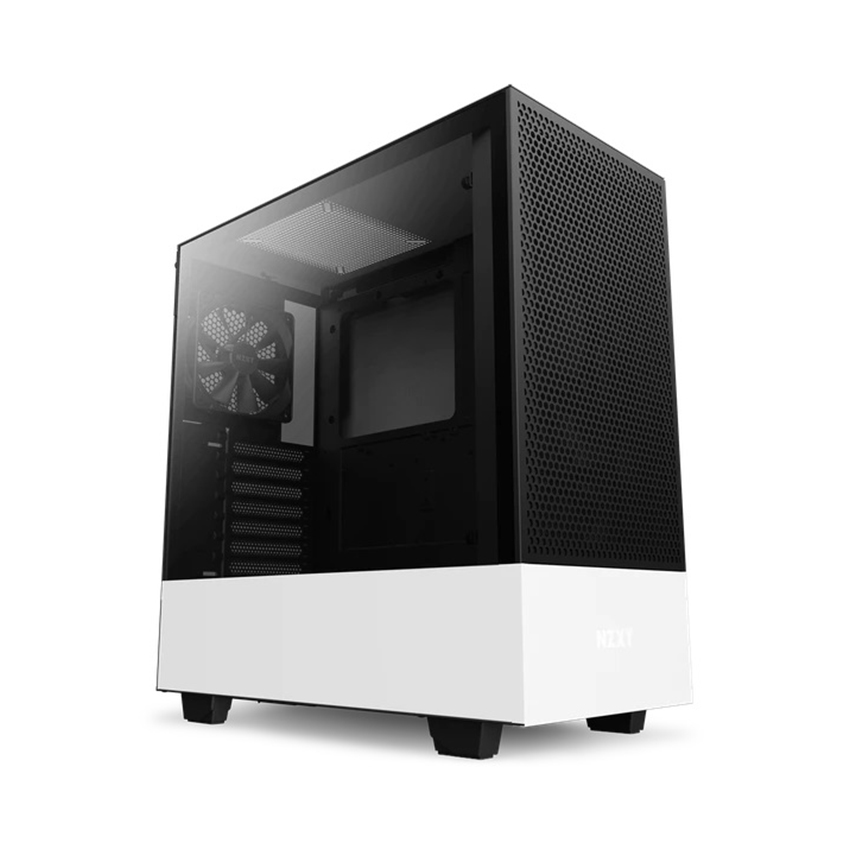 Vỏ máy tính NZXT H510 Flow White (CA-H52FW-01) (Mid Tower/Màu Trắng)