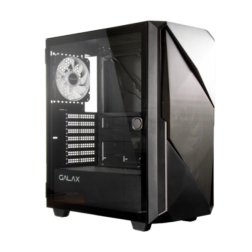 Vỏ Case Galax Gaming Case Revolution-01 (Mid Tower/ Màu Đen/Kèm 4 FAN)
