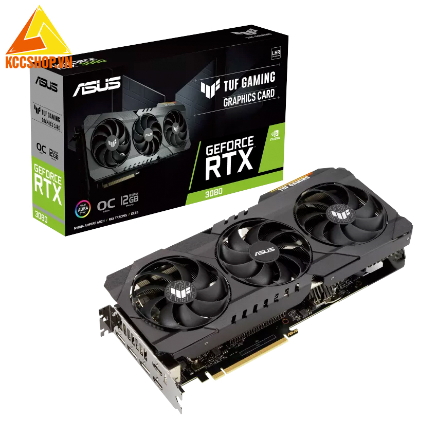 VGA Asus TUF Gaming GeForce RTX 3080 O12GB Gaming (TUF-RTX3080-O12G-GAMING)