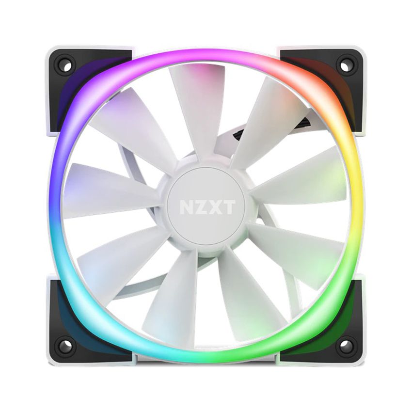 Fan Case NZXT AER RGB 2 120mm Wihite (Single) (HF-28120-B1W)