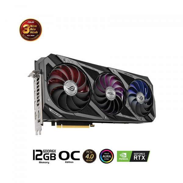 VGA ASUS ROG Strix GeForce RTX 3080 OC 12GB GDDR6X (ROG-STRIX-RTX3080-O12G-GAMING)