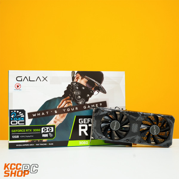 VGA Galax RTX 3060 12G GDDR6 (1-Click OC)