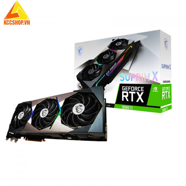 VGA MSI RTX 3090 Ti SUPRIM X 24G (24GB GDD6X, 384-bit, HDMI +DP, 3x8-pin)
