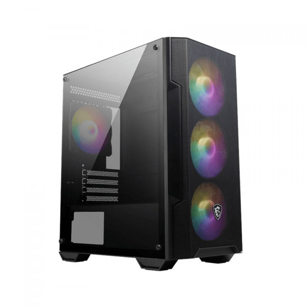 Vỏ case MSI MAG FORGE M100A ( Tặng Kèm 4 Fan )