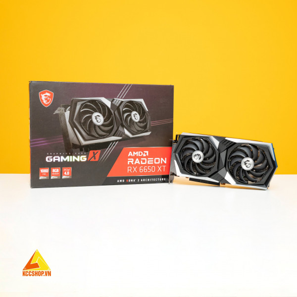 VGA MSI RX 6650 XT GAMING X 8G