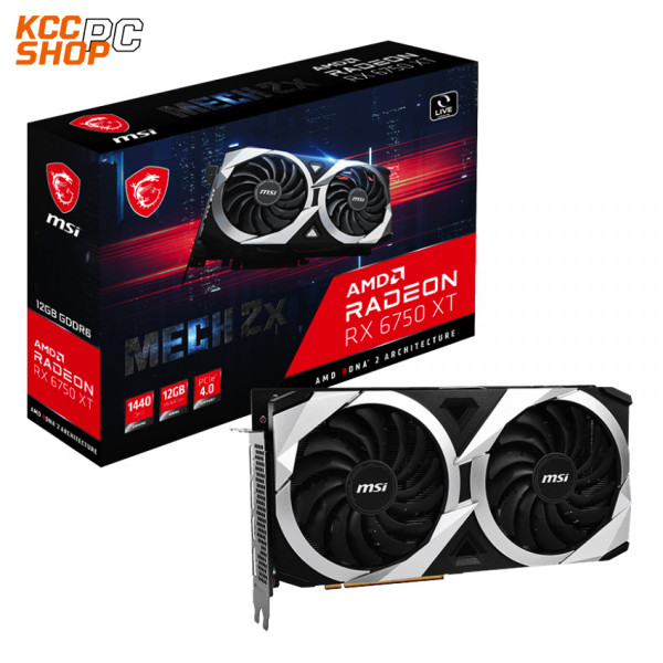 VGA MSI Radeon RX 6750 XT MECH 2X 12GB OC