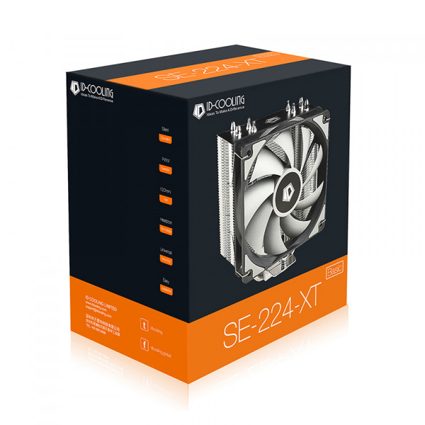Tản nhiệt khí ID-Cooling CPU SE-224 XT Basic