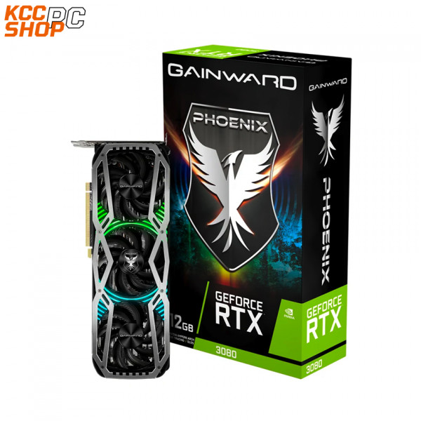 VGA GAINWARD RTX3080 PHOENIX 12GB GDDR6X 384bit 3-DP HDMI (NED3080019KB-132AX)