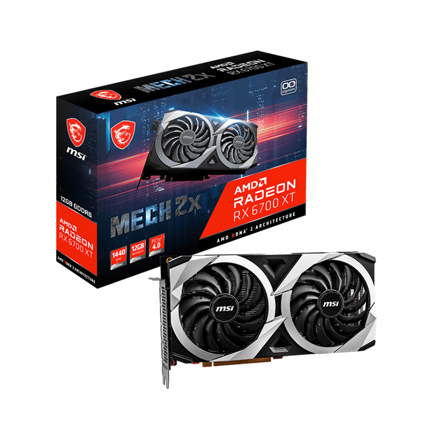 VGA MSI Radeon RX 6700 XT MECH 2X 12G