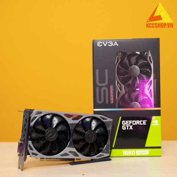 VGA EVGA GeForce GTX 1660 SUPER SC ULTRA GAMING 6GB GDDR6