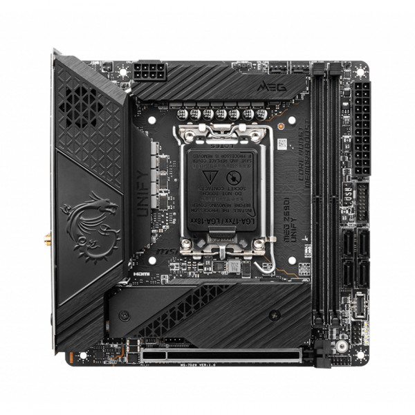 Mainboard MSI MEG Z690i UNIFY (Intel Z690, Socket 1700, Mini-ITX, 2 khe RAM DDR5)