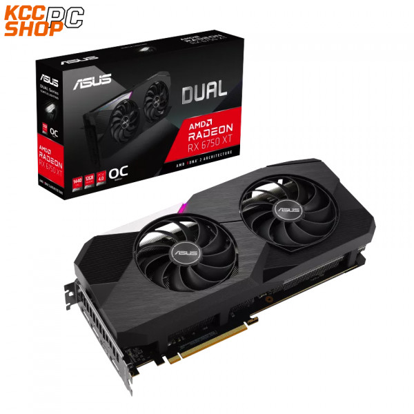 VGA Asus Dual RX 6750 XT OC 12GB GDDR6 (DUAL-RX6750XT-O12G)
