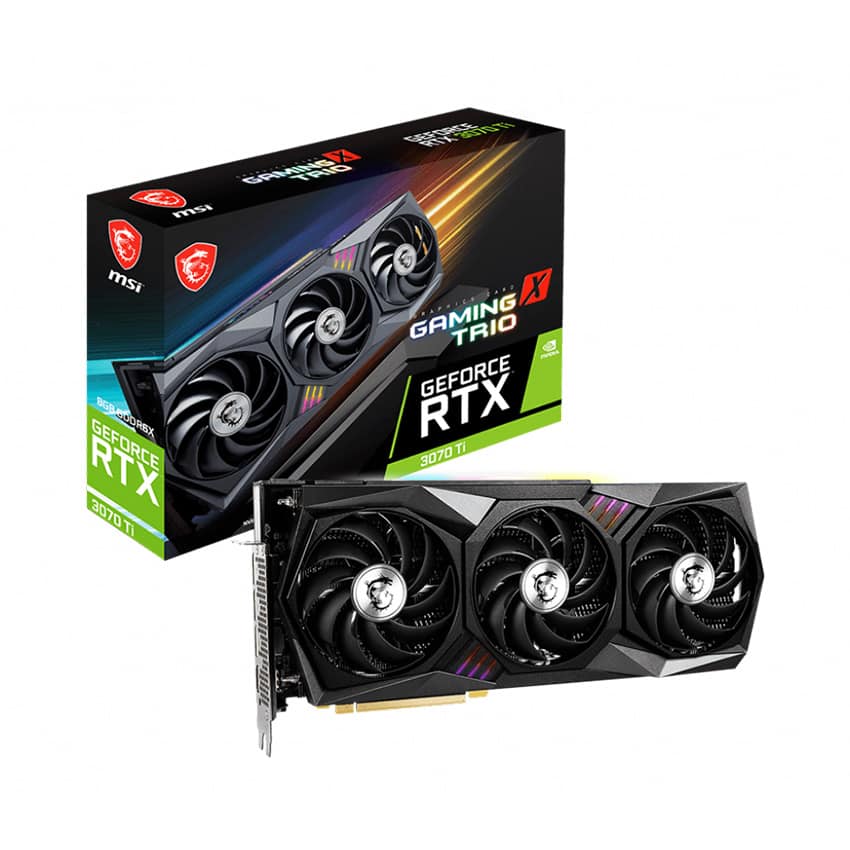 VGA MSI GeForce RTX 3070 Ti GAMING X TRIO 8G