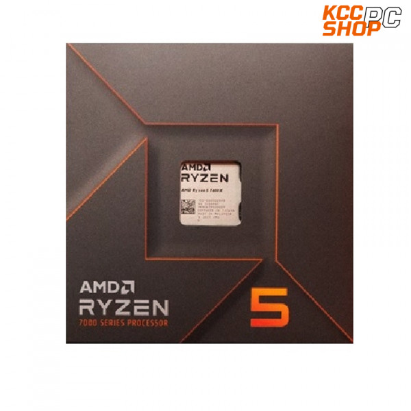 CPU AMD Ryzen 5 7600X (4.7GHz boost 5.3GHz, 6 nhân 12 luồng, 38MB Cache, 105W, Socket AM5)