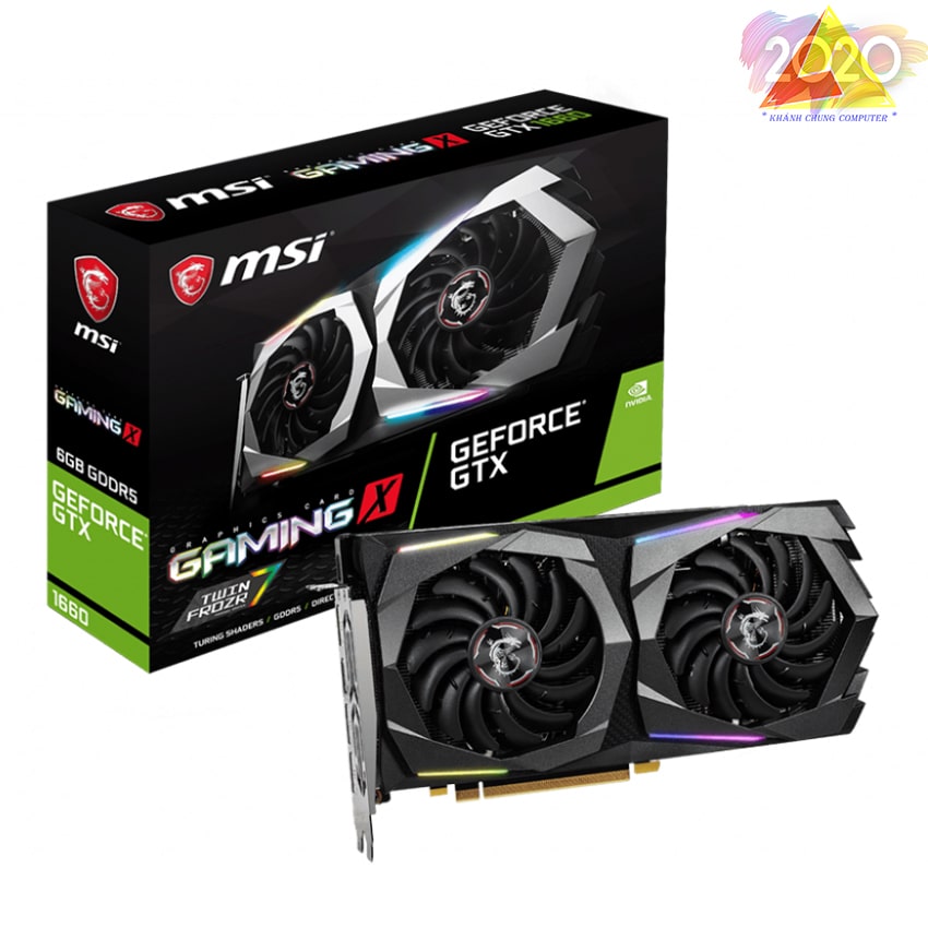 MSI GTX 1660 GAMING X 6G DIGITAL LED