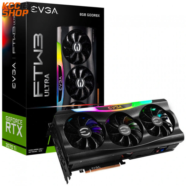 VGA EVGA GeForce RTX 3070Ti FTW3 ULTRA GAMING – 8GB GDDR6X