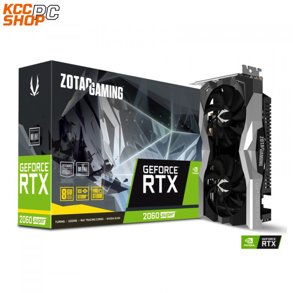 VGA Zotac RTX 2060 Super Mini 8GB 256Bit GDDR6 2 Fan (ZT-T20610E-10M)