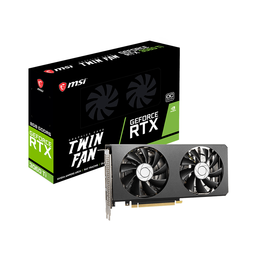 Card màn hình MSI RTX 3060 Ti Twin Fan OC 8GB