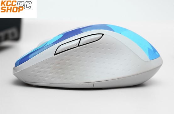 Chuột không dây Rapoo M500 Silent xanh