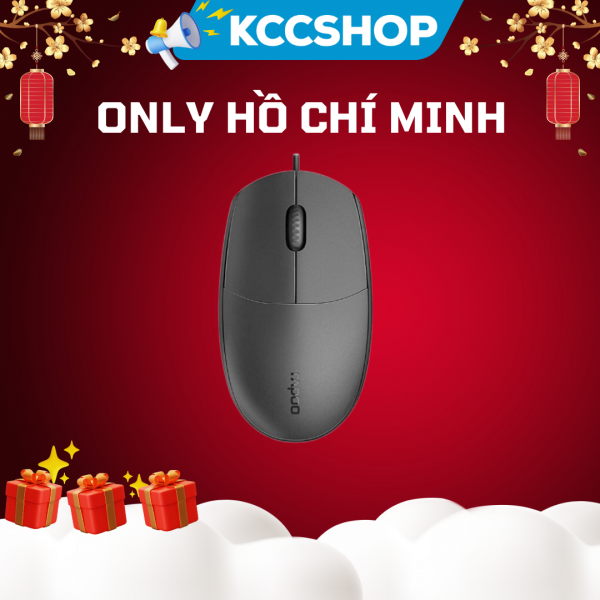 Chuột Có dây Rapoo N100 Đen