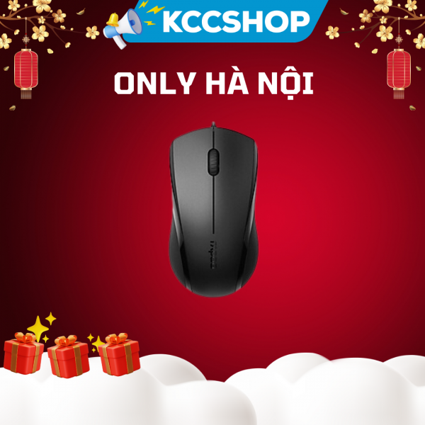 Chuột Có dây Silent Rapoo N1200 Đen