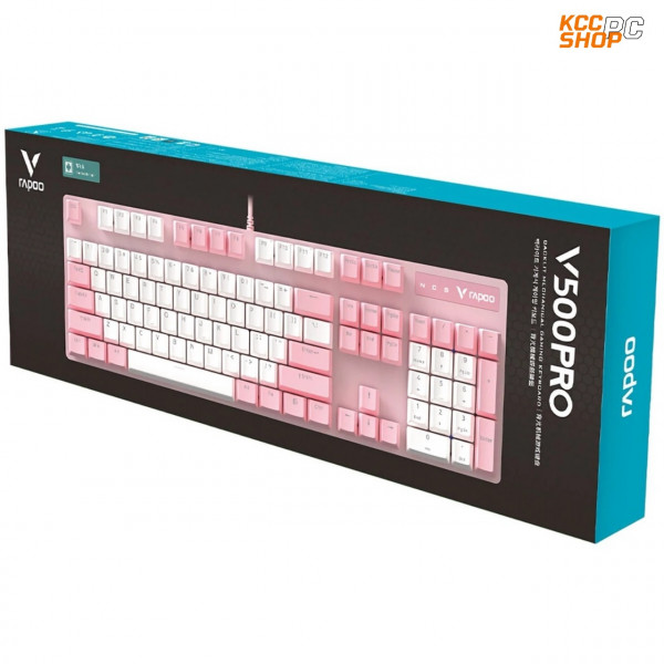 RAPOO V500Pro US PINKWHTE