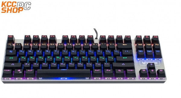 Bàn phím cơ Gaming Rapoo V500S Backlit Mechanical US BLACK (Đen)