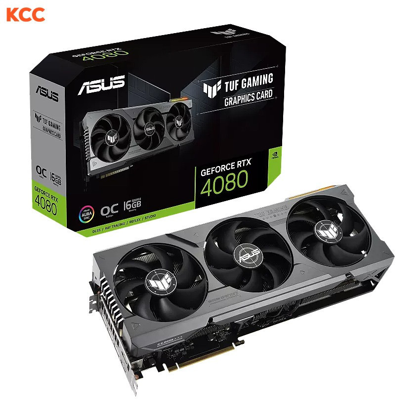 VGA ASUS TUF Gaming GeForce RTX 4080 OC 16GB GDDR6X