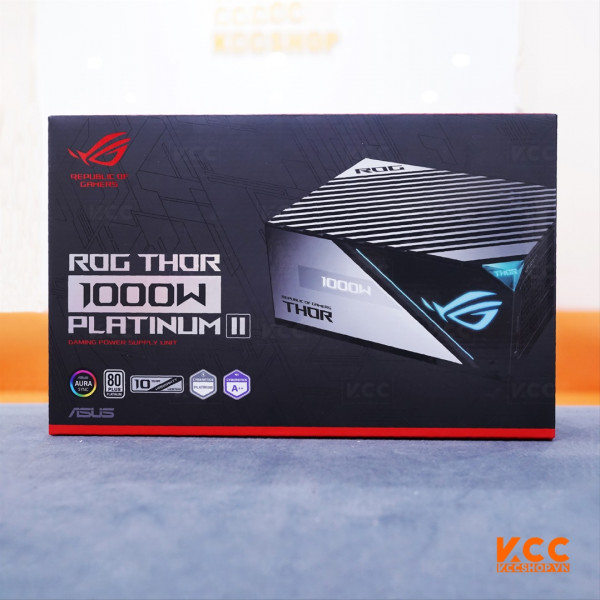 Nguồn máy tính Asus ROG THOR 1000P2 1000w Platinum II (PCIe Gen 5.0)