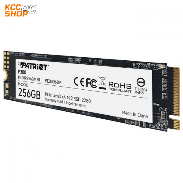 Ổ cứng SSD PATRIOT 256G P300 M.2 2280 NVMe Gen 3x4 - P300P256GM28