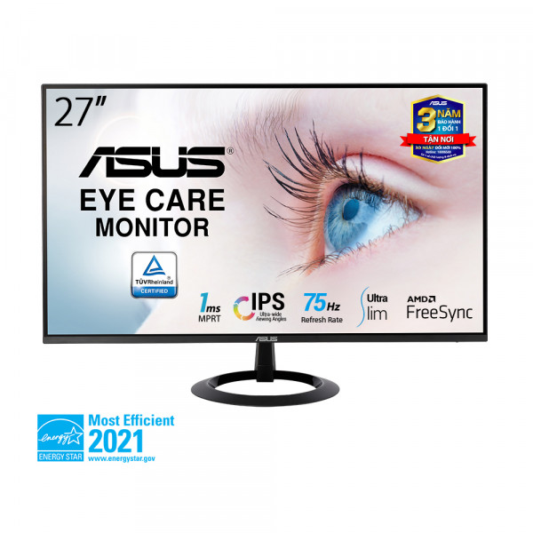 Màn hình ASUS VZ27EHE 27" IPS 75Hz viền mỏng