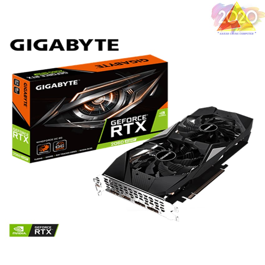 VGA Gigabyte RTX 2060 Super 8G GDDR6 Windforce OC