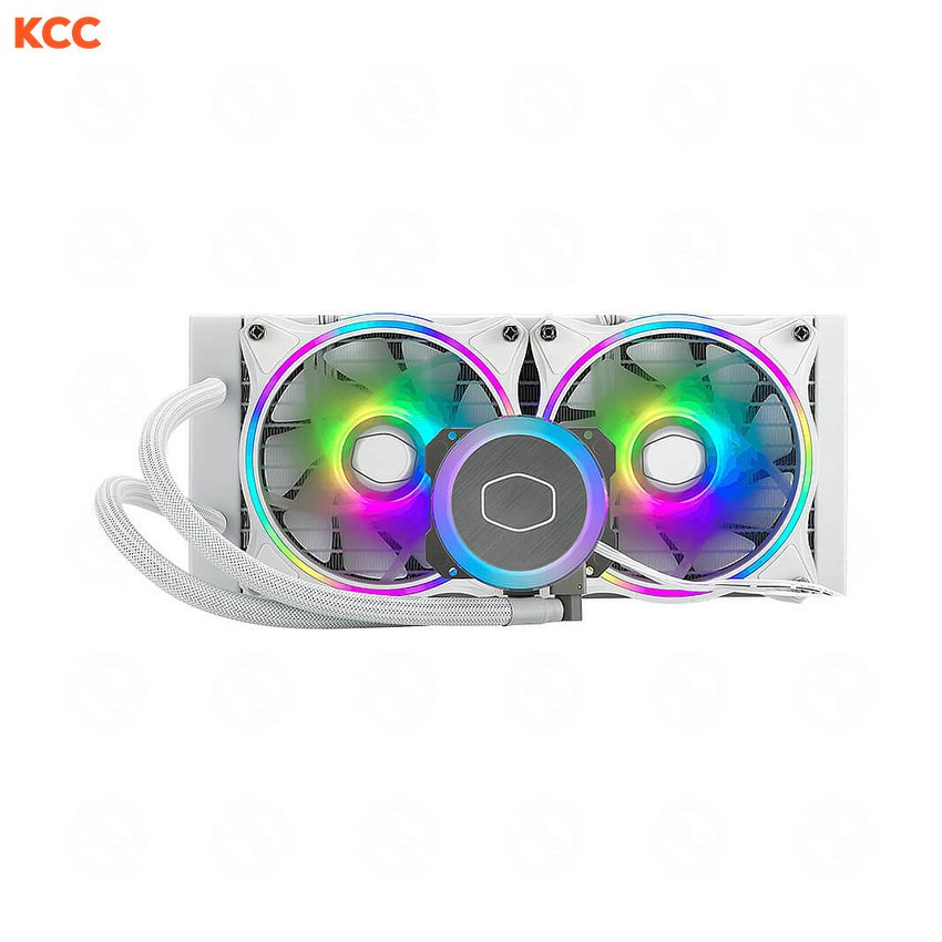 Tản Nhiệt nước MaterLiquid ML240 Illusion White Edition